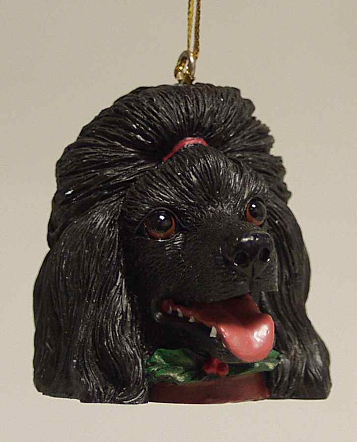 It's Raining Cats & Dogs Black Poodle-Head - No Box by Joseph Warren Miller-1