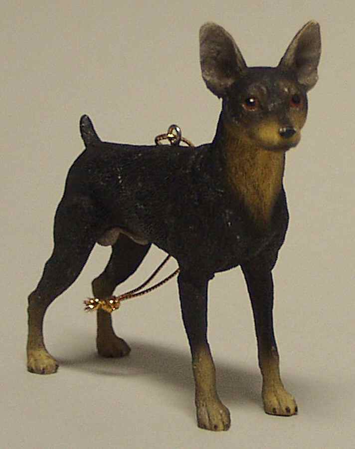 It's Raining Cats & Dogs Doberman Pinscher - No Box by Joseph Warren Miller-1