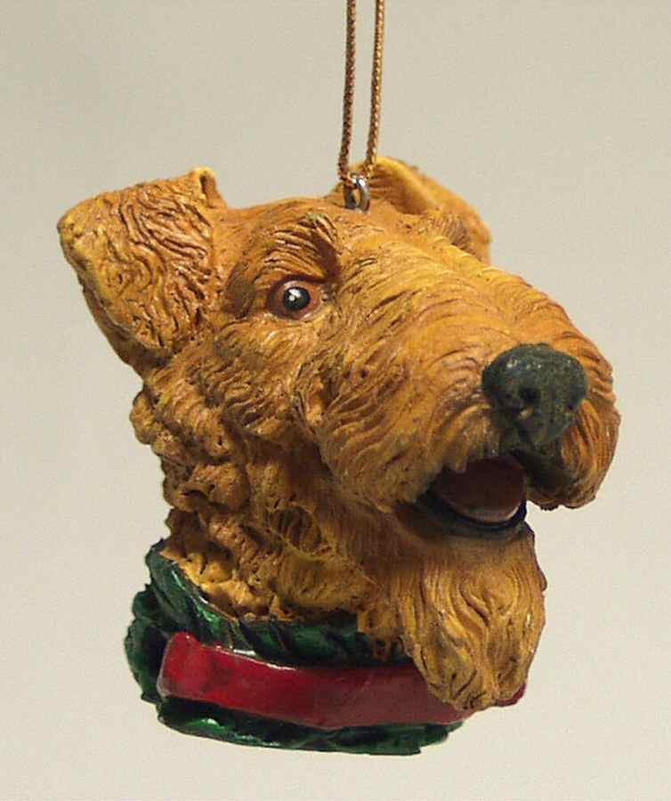 It's Raining Cats & Dogs Airdale Terrier-Head - No Box by Joseph Warren Miller-1