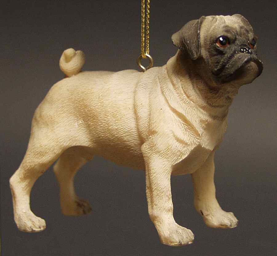 It's Raining Cats & Dogs Pug - No Box by Joseph Warren Miller-1