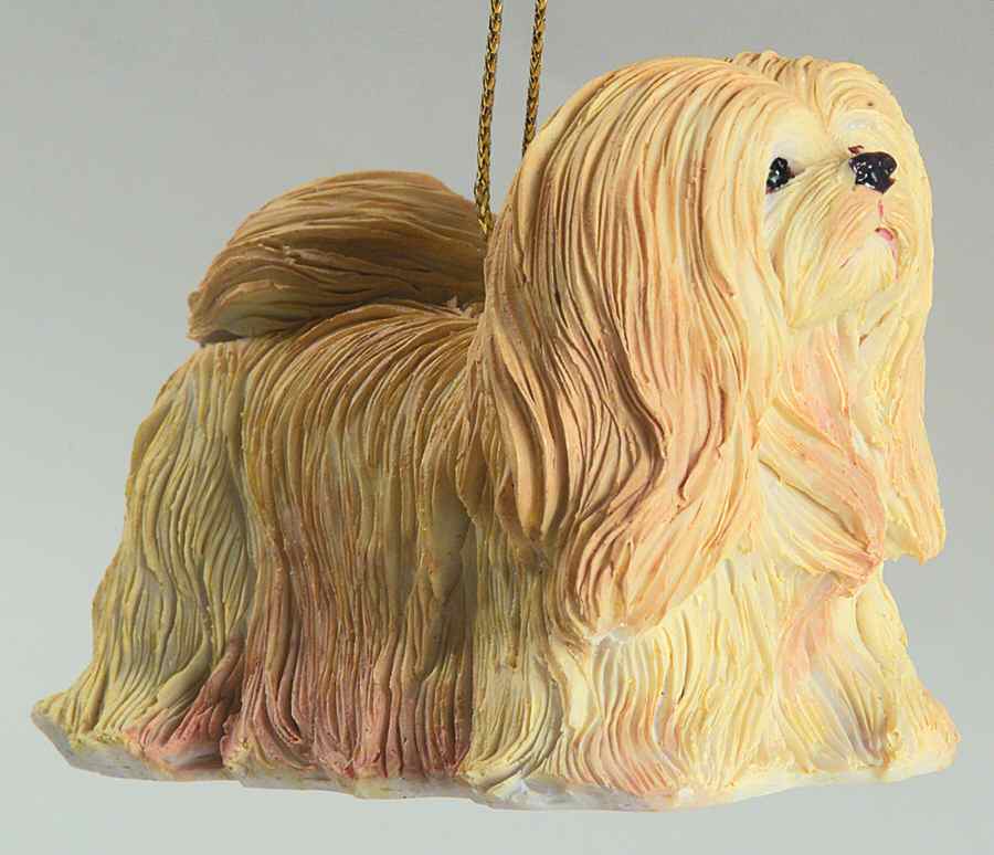 It's Raining Cats & Dogs Lhasa Apso-Blonde - No Box by Joseph Warren Miller-1