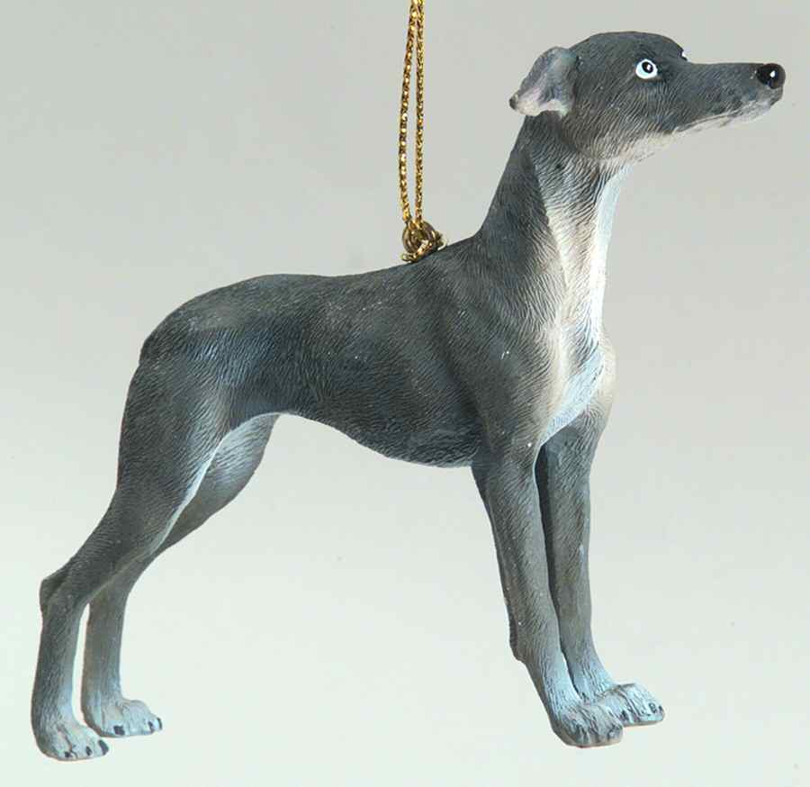 It's Raining Cats & Dogs Greyhound-Blue - No Box by Joseph Warren Miller-1