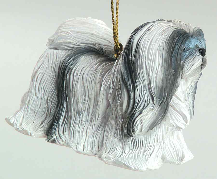 It's Raining Cats & Dogs Lhasa Apso-Black & White - No Box by Joseph Warren Miller-1