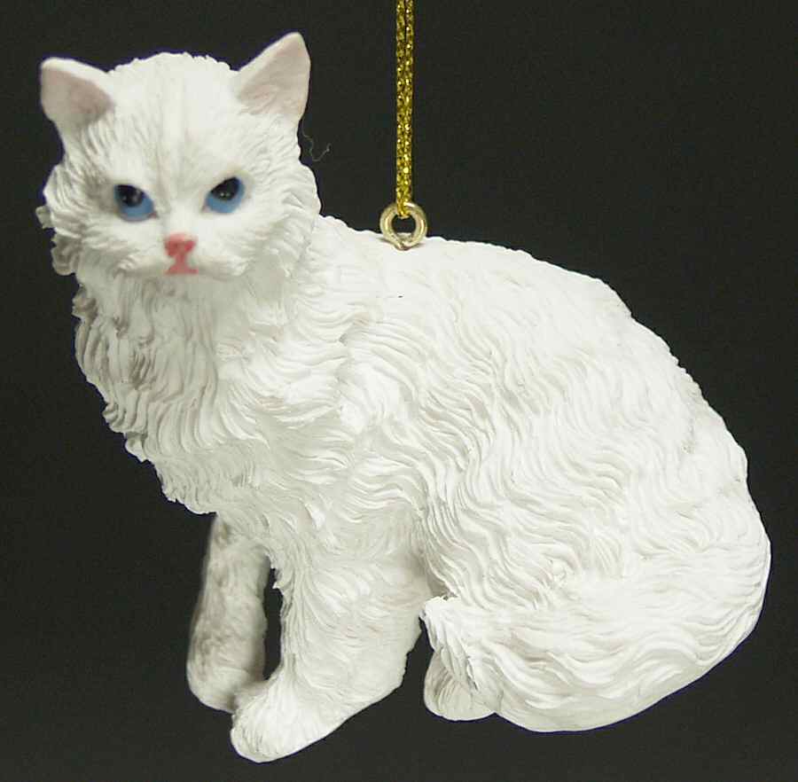 It's Raining Cats & Dogs White Cat Sitting - No Box by Joseph Warren Miller-1