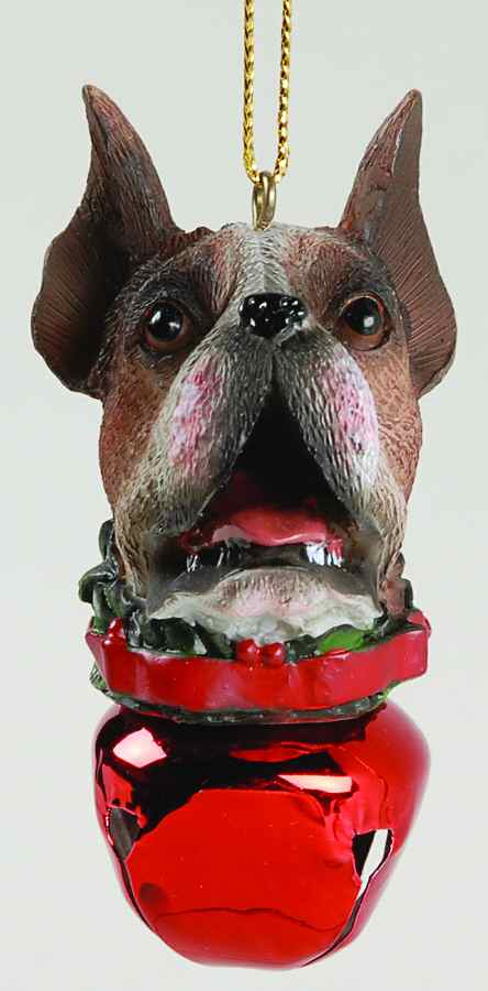 It's Raining Cats & Dogs Boxer Bell - No Box by Joseph Warren Miller-1