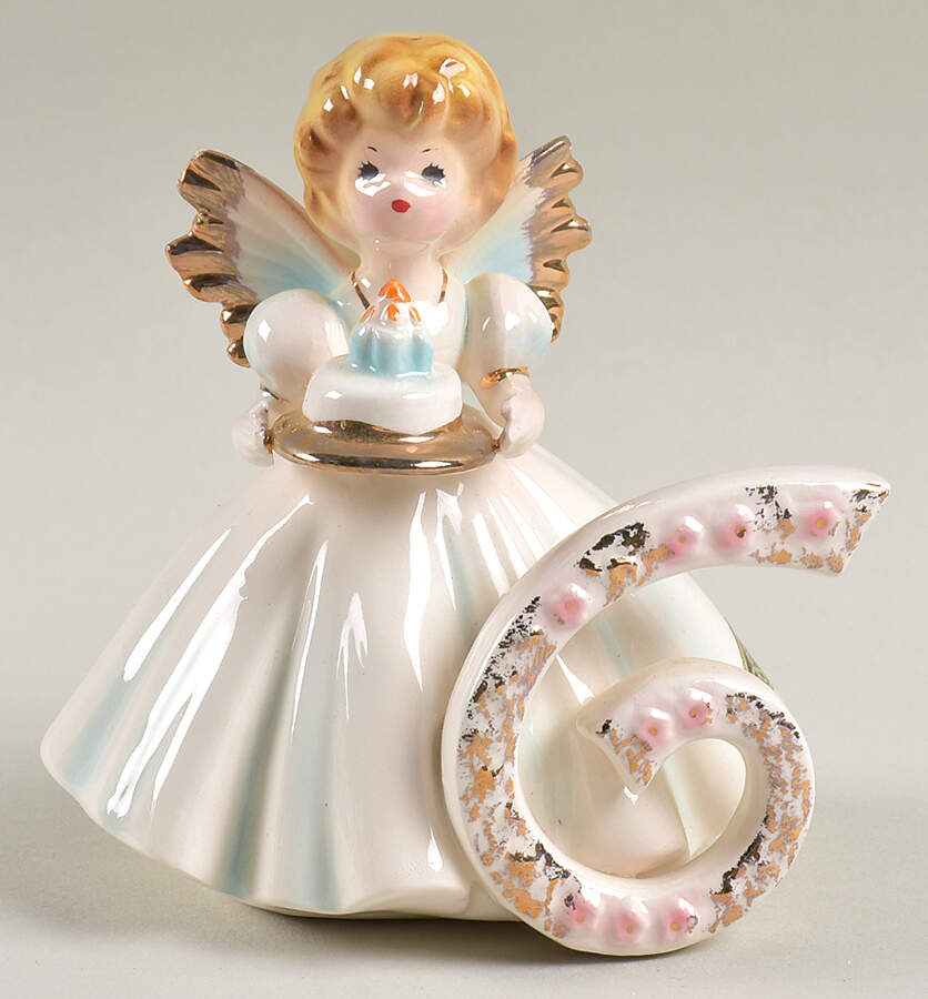 Birthday Girls Numbers 6th Year - No Box by Josef Originals-1
