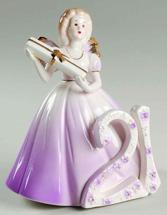 Birthday Girls Numbers 21st Year - Boxed by Josef Originals-1