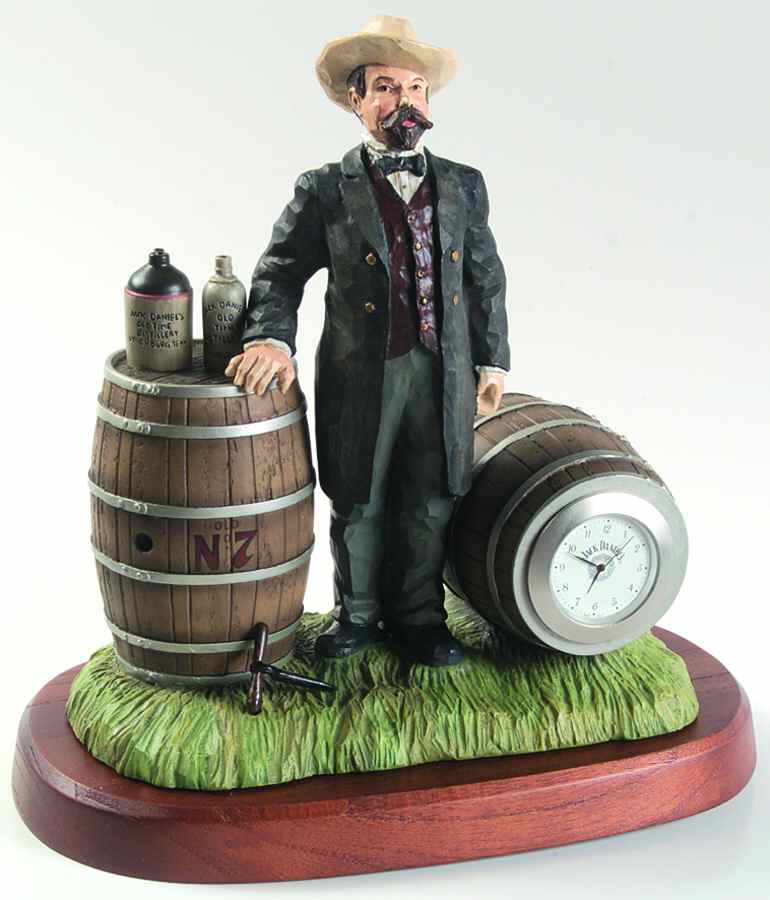 Jack Daniels Figurines; Giftware Distillery Clock - No Box by Jack Daniels-1
