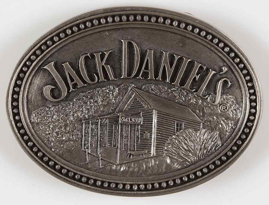 Jack Daniels Figurines; Giftware Mr Jack's Office Belt Buckle - Boxed by Jack Daniels-1