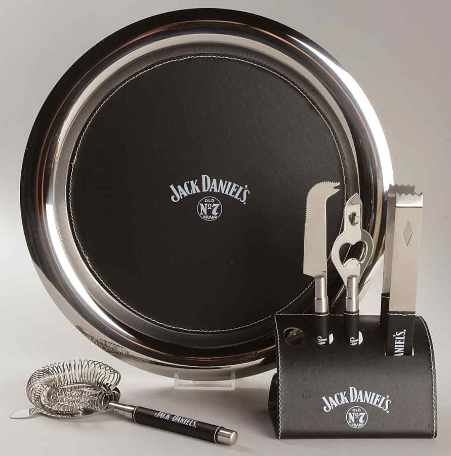 Jack Daniels Figurines; Giftware Personalized Bar Tool Set - No Box by Jack Daniels-1