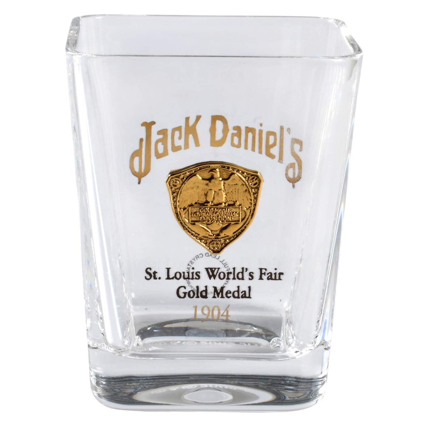 Commemorative Shot Glass Collection 1904 Gold Medal Shot Glass - No Box by Jack Daniels-1