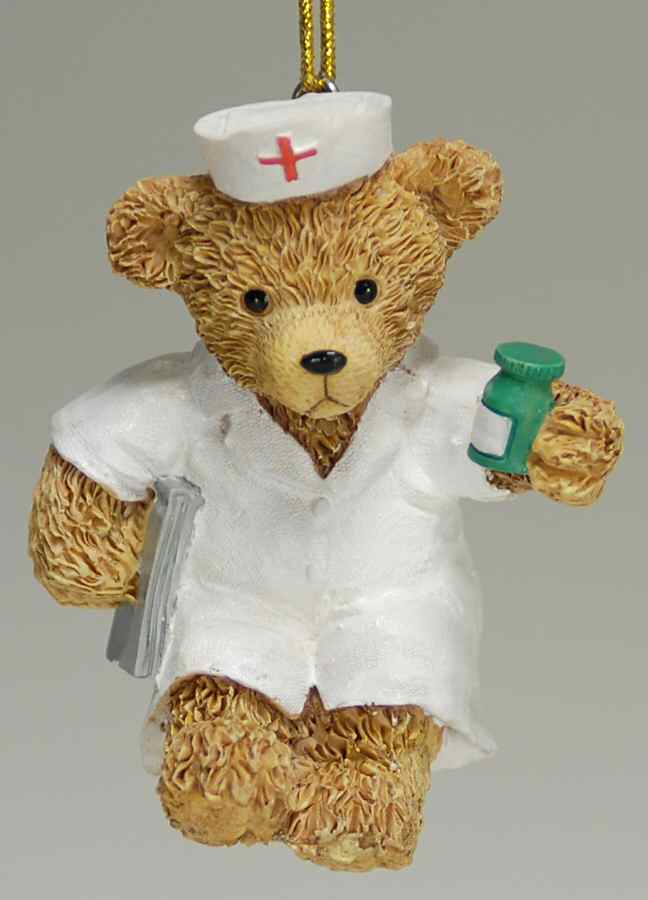 JWM Ornaments Teddy Nurse - No Box by Joseph Warren Miller-1
