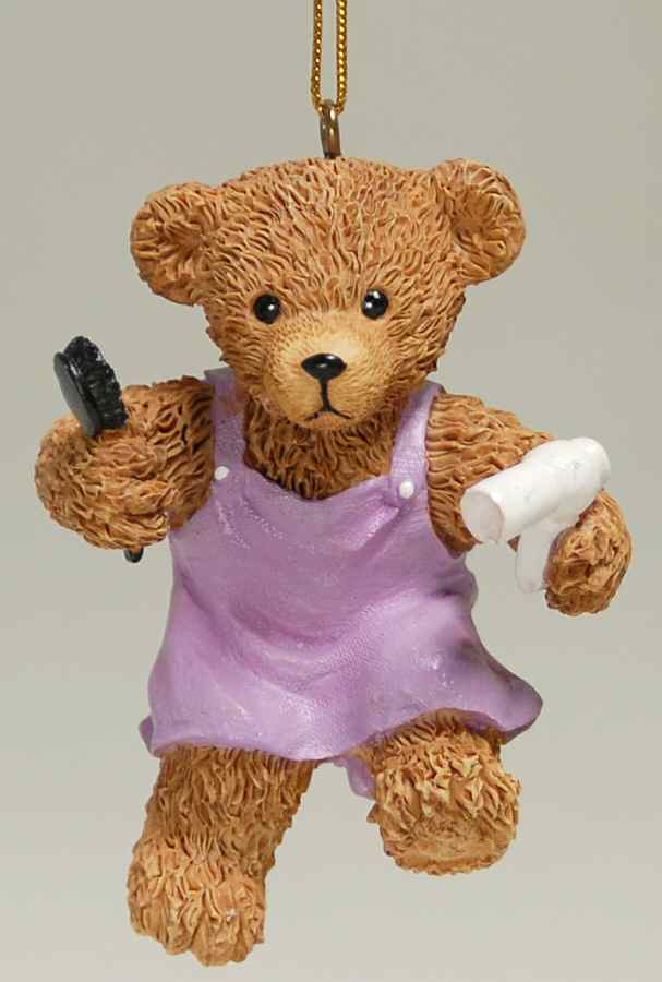 JWM Ornaments Teddy Hairdresser - No Box by Joseph Warren Miller-1