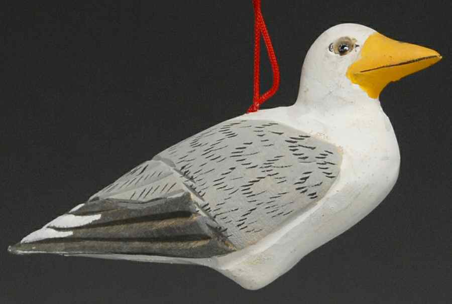 JWM Ornaments Seagull Wood - No Box by Joseph Warren Miller-1