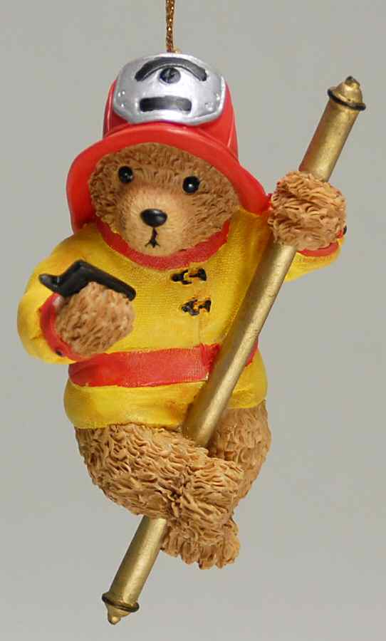 JWM Ornaments Teddy Fireman - No Box by Joseph Warren Miller-1