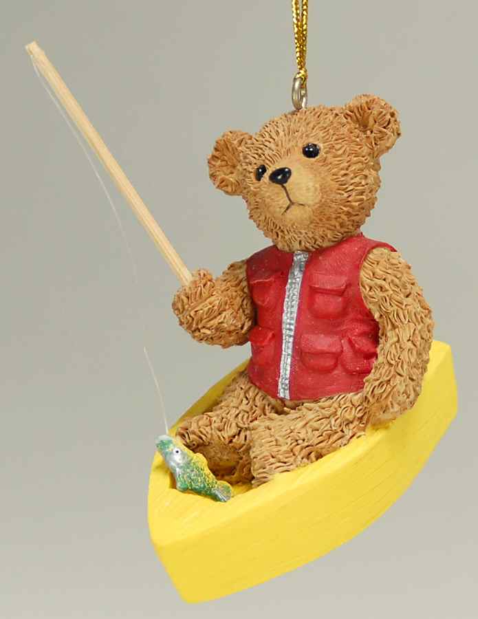 JWM Ornaments Teddy Fisherman - No Box by Joseph Warren Miller-1