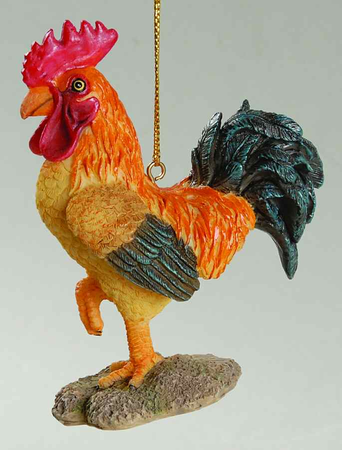 JWM Ornaments Rooster - No Box by Joseph Warren Miller-1