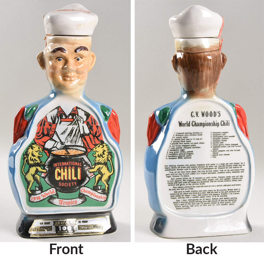 Jim Beam Decanter International Chili Society - No Box by Jim Beam-1