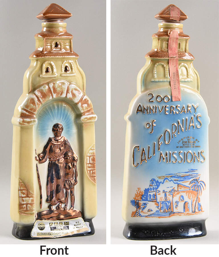 Jim Beam Decanter California's Mission - No Box by Jim Beam-1