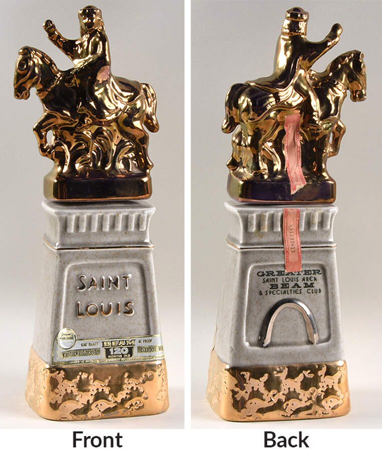 Jim Beam Decanter Saint Louis - Club Series - No Box by Jim Beam-1