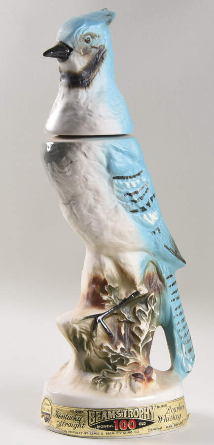 Jim Beam Decanter Blue Jay - Trophy Series - No Box by Jim Beam-1