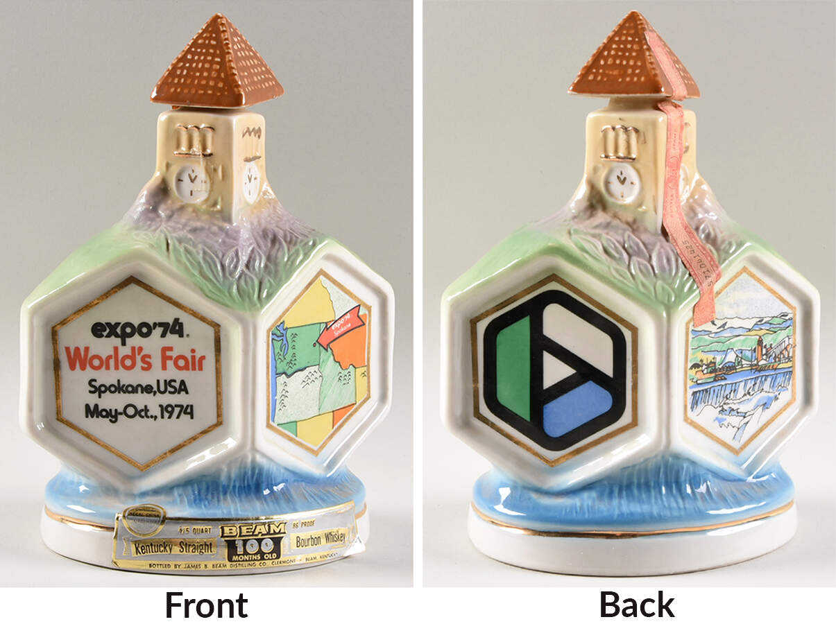 Jim Beam Decanter World's Fair - Expo'74 - No Box by Jim Beam-1