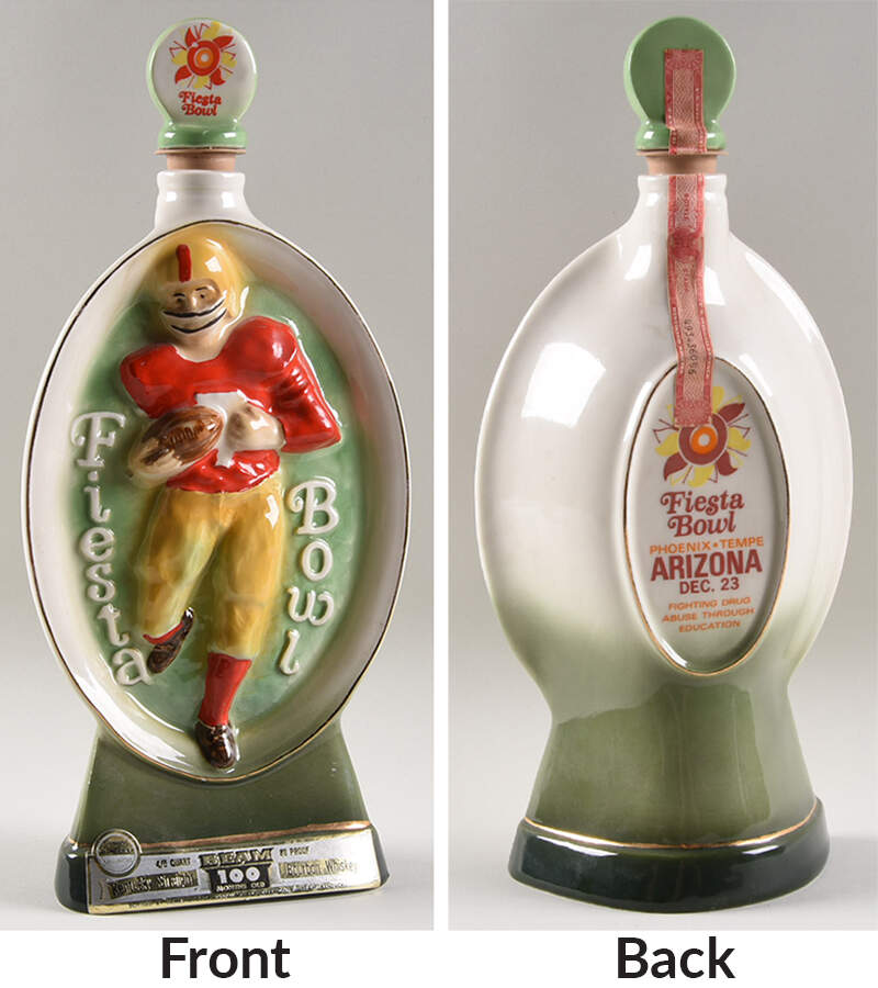 Jim Beam Decanter Fiesta Bowl Phoenix - Football - No Box by Jim Beam-1