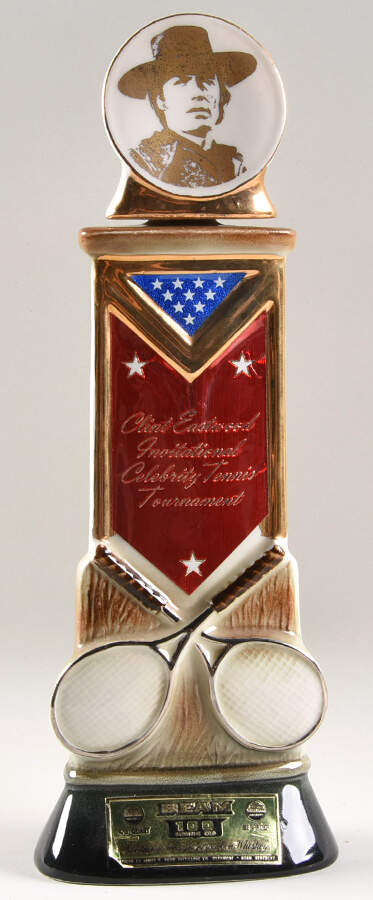 Jim Beam Decanter Clint Eastwood Invitational - No Box by Jim Beam-1