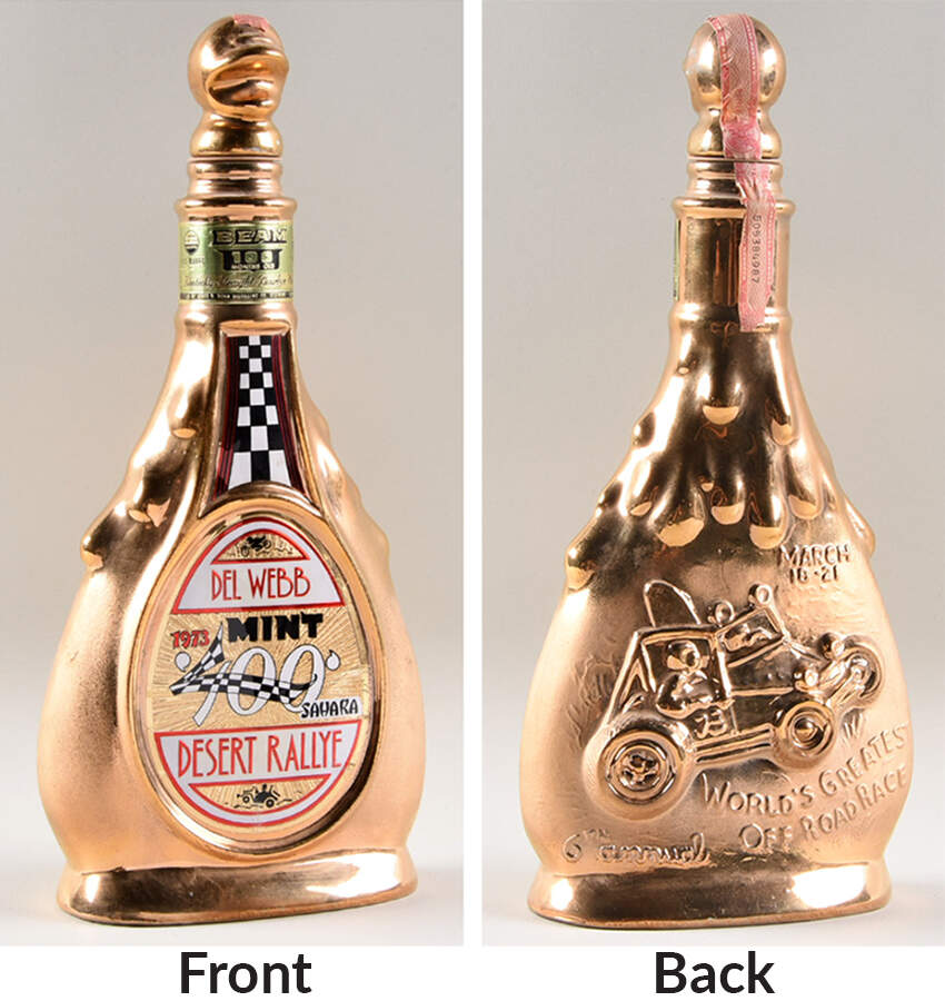 Jim Beam Decanter Mint 400 1973  - Auto Racing - No Box by Jim Beam-1