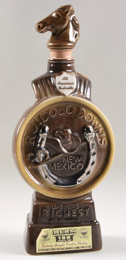 Jim Beam Decanter Ruidoso Downs - Pointed Ears - No Box by Jim Beam-1