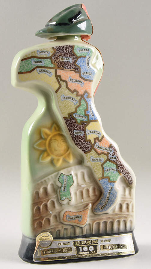 Jim Beam Decanter Boy's Town Of Italy - No Box by Jim Beam-1