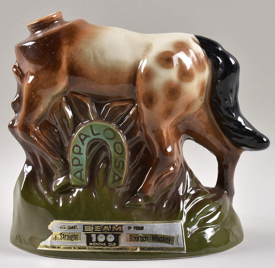 Jim Beam Decanter Appaloosa -Trophy - No Lid - No Box by Jim Beam-1