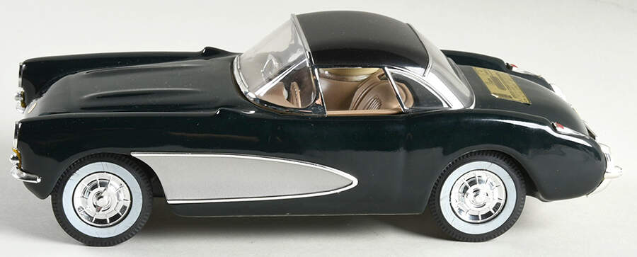 Jim Beam Decanter 1957 Corvette - Black - No Box by Jim Beam-1