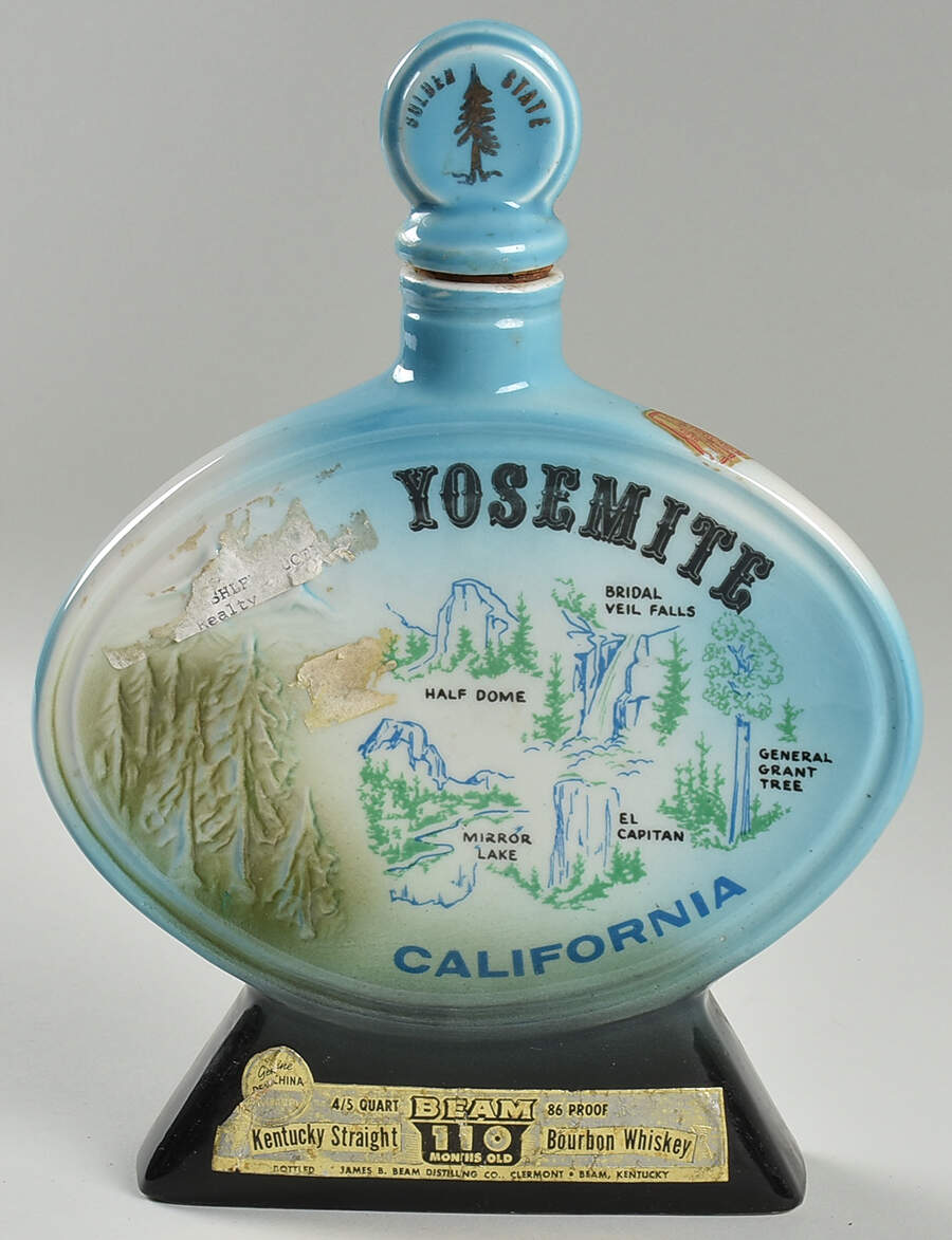 Jim Beam Decanter Yosemite, California - No Box by Jim Beam-1