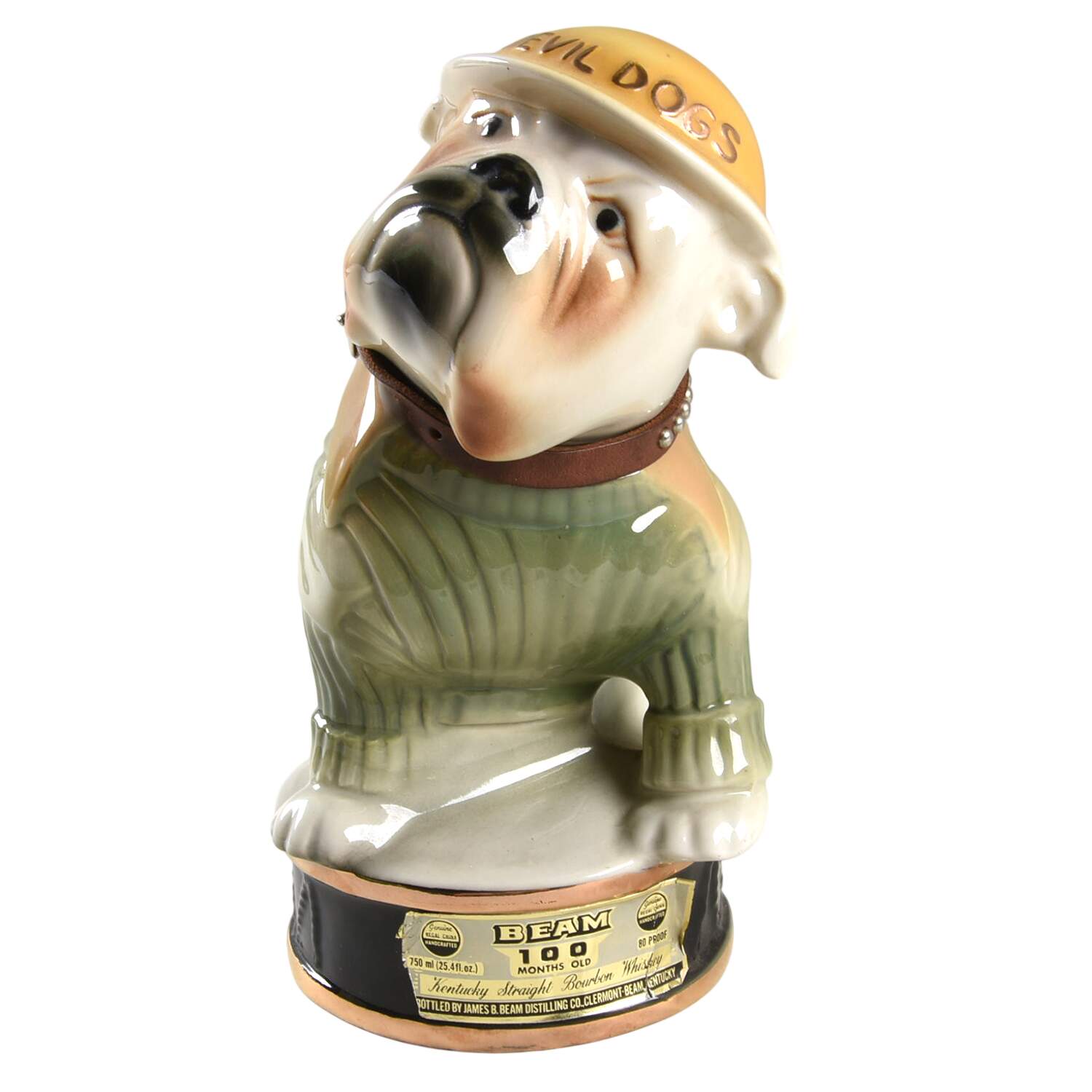 Jim Beam Decanter Devil Dogs - No Box by Jim Beam-1