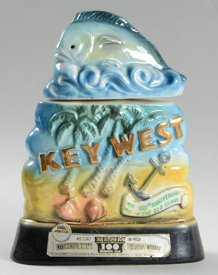 Jim Beam Decanter Key West 15oth Anniversary - No Box by Jim Beam-1