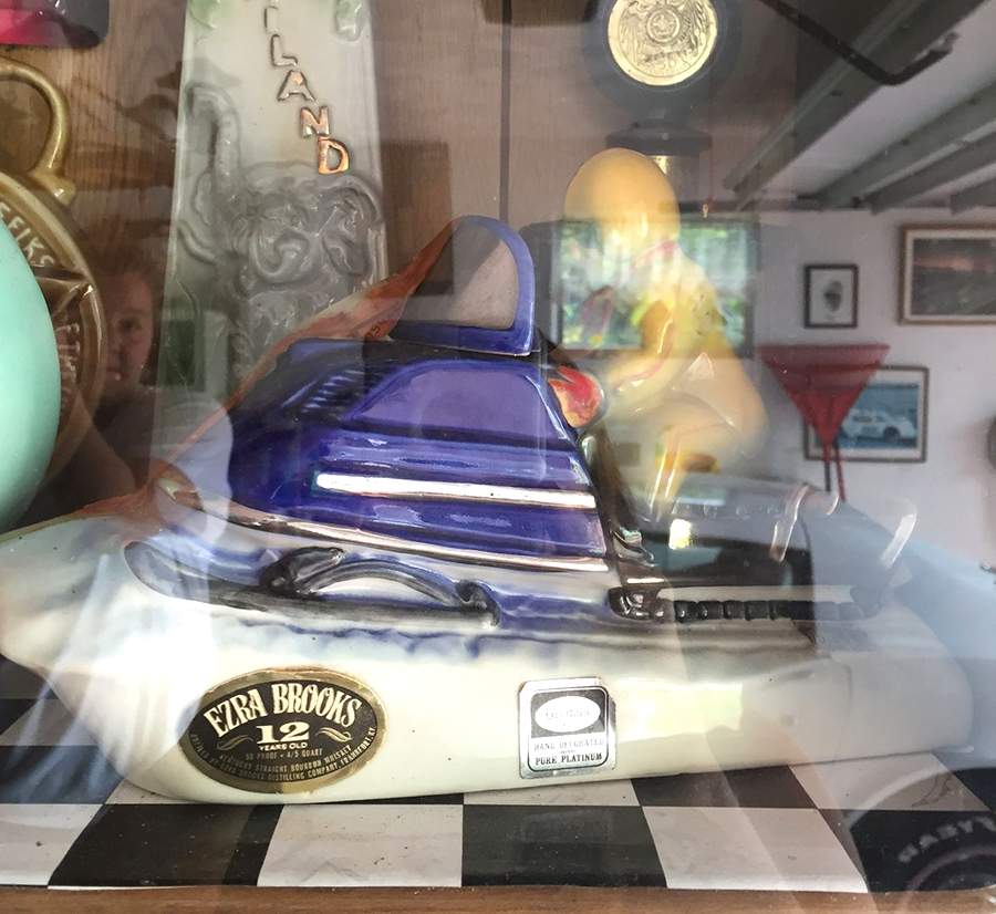 Jim Beam Decanter Snowmobile - No Box by Jim Beam-1