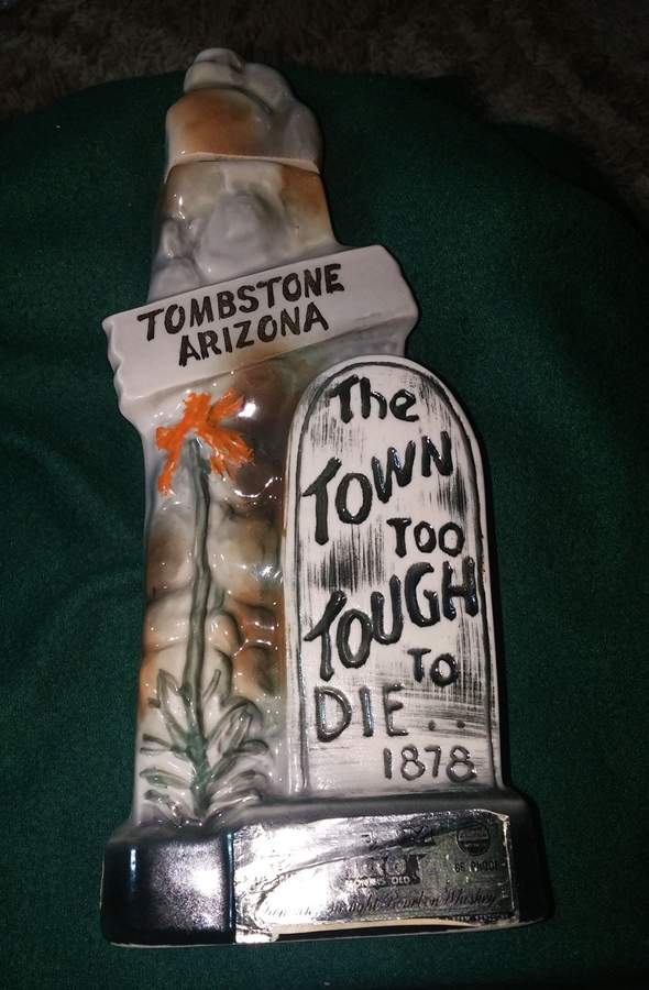 Jim Beam Decanter Tombstone, Arizona - No Box by Jim Beam-1