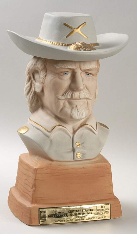 Jim Beam Decanter Kentucky Colonel-Grey - No Box by Jim Beam-1