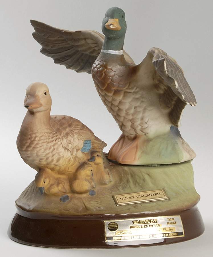 Duck Unlimited Mallard-Pair - No Box by Jim Beam-1