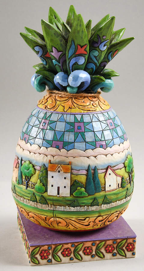 Jim Shore Figures Welcome All - Pineapple - Boxed by Jim Shore-1