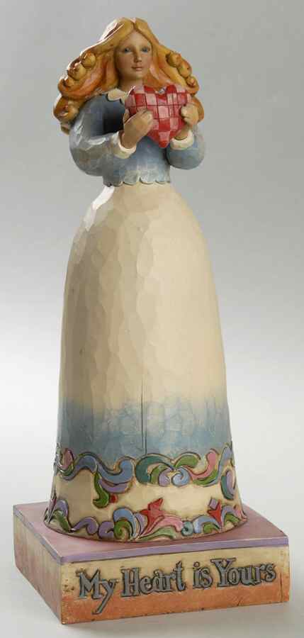 Valentine's Day Figurines My Heart Is Yours - Boxed by Jim Shore-1