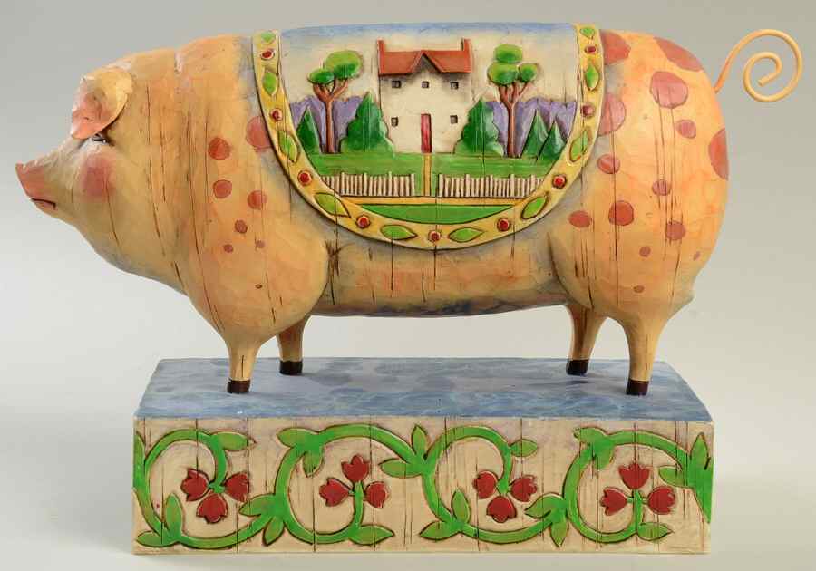 Farm Animals Pig - Boxed by Jim Shore-1