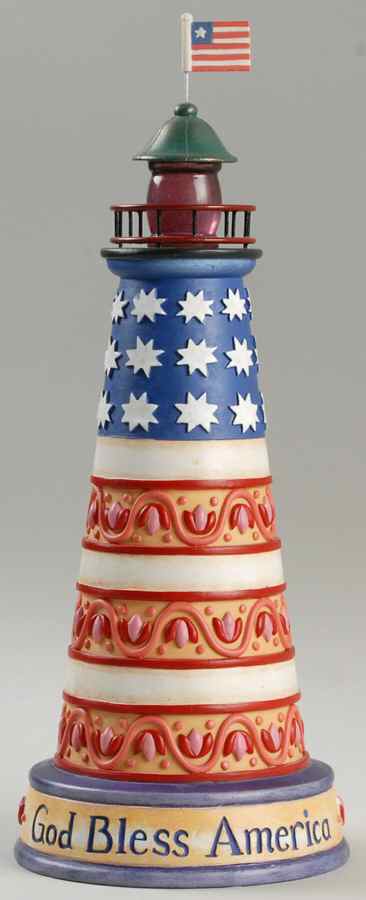 Patriotic One Nation Under God - No Box by Jim Shore-1