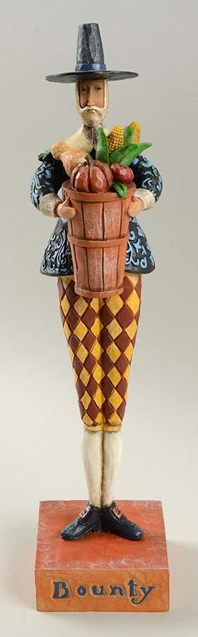 Thanksgiving Bounty - Pilgrim Man - No Box by Jim Shore-1