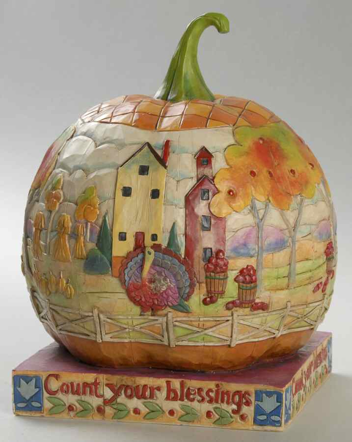Thanksgiving Count Your Blessings - Boxed by Jim Shore-1