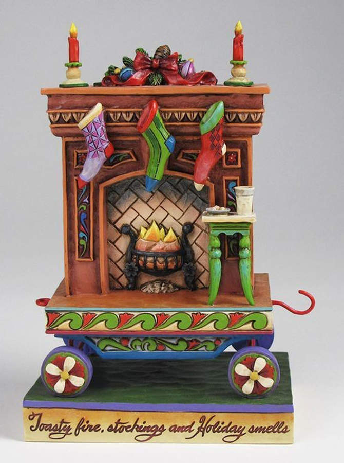 Santa Express Warmed By Christmas Traditions - No Box by Jim Shore-1