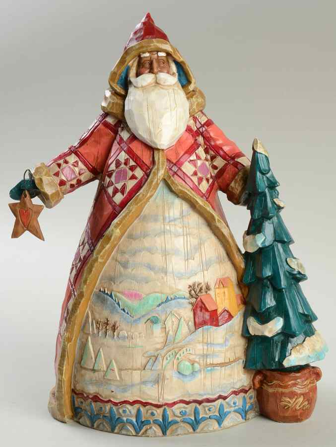 Classic Santas Dashing Through The Snow - No Box by Jim Shore-1