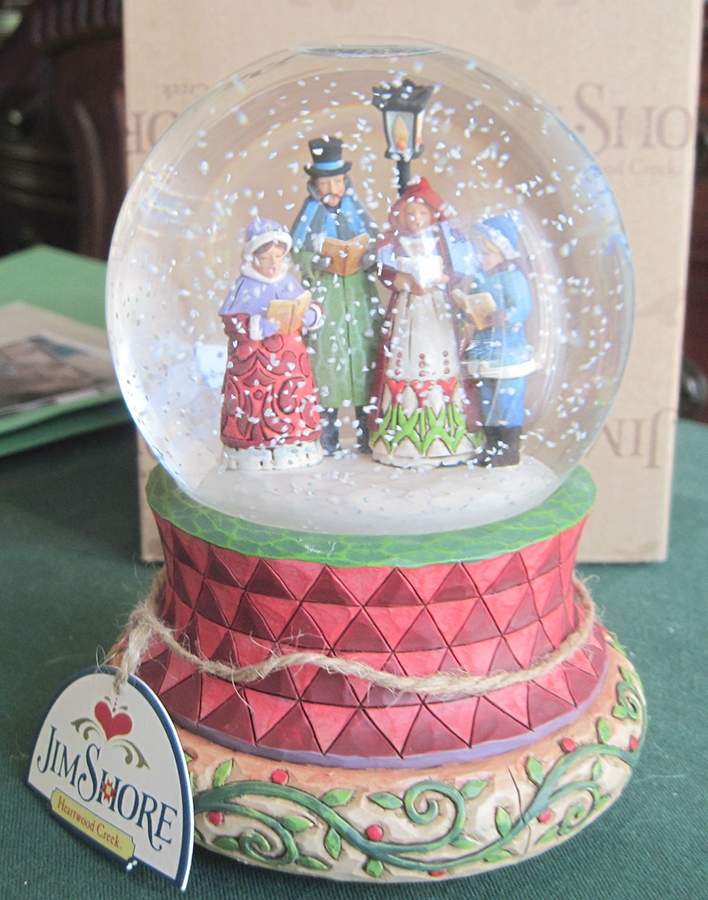Christmas Snow Globes Songs Of The Season - Boxed by Jim Shore-1