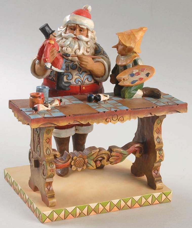 Santa's Workshop Series Toy Master - Santa - No Box by Jim Shore-1